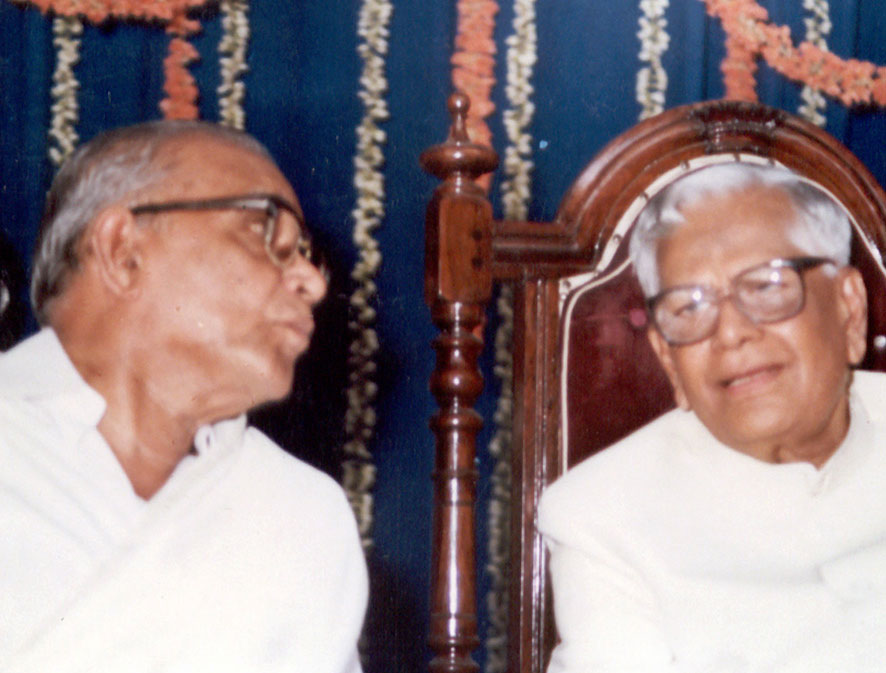 Chockalingam Chettiar and President Venkataraman