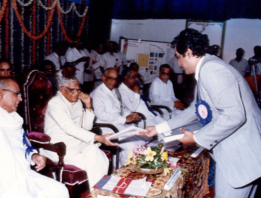 Valliappa and President Venkataraman