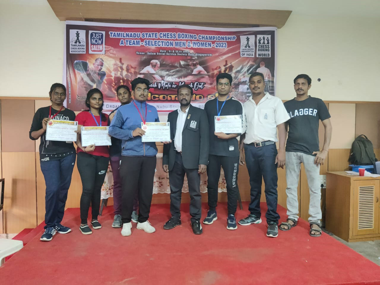 SMCNY Students Won Various Awards In State Level Chess Boxing A-Selection Tournament