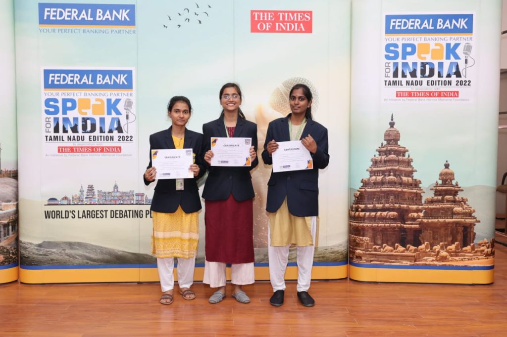 Students from SMCNY Participated in Speak for India