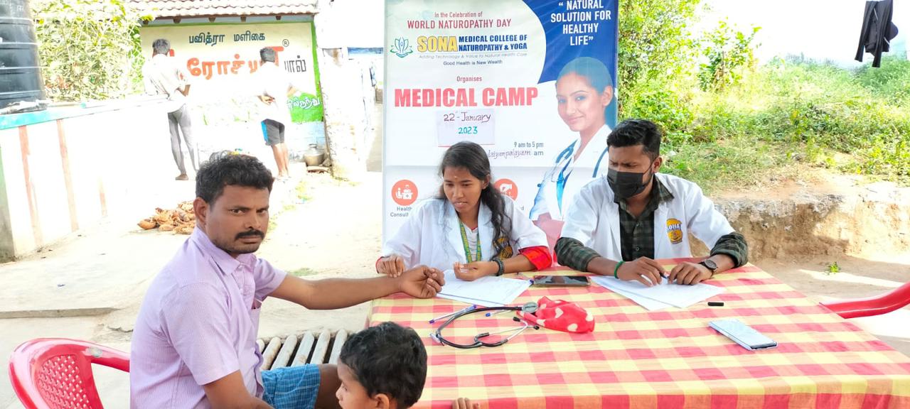 Free Medical Camp at Marulayampalayam