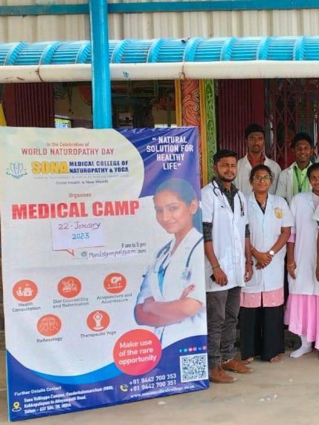 BNYS Student Camps – Sona Medical College of Naturopathy and Yoga