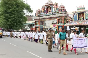 International yoga day rally attayampatti temple International yoga day rally attayampatti temple